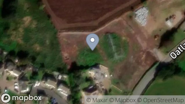 Map showing DALE NURSERIES, OATLANDS ROAD, ANDREAS, ISLE OF MAN, IM7 4ER