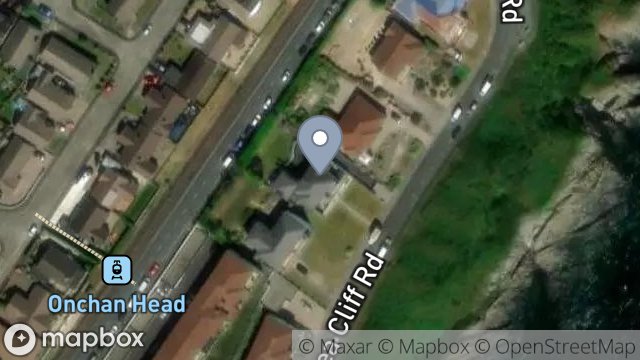 Map showing 46, SEA CLIFF ROAD, ONCHAN, ISLE OF MAN, IM3 2JD