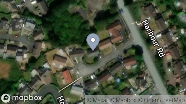 Map showing 9, THE KIRKWAY, ONCHAN, ISLE OF MAN, IM3 1BH