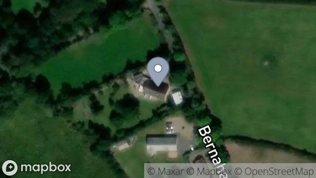Map showing THE LOUGH, BERNAHARA ROAD, ANDREAS, ISLE OF MAN, IM7 2EL