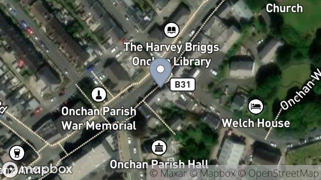 Map showing 42, MAIN ROAD, ONCHAN, ISLE OF MAN, IM3 1AH