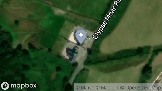 Map showing CLYPSE MOOAR COTTAGE, CLYPSE, ONCHAN, ISLE OF MAN, IM4 5BF