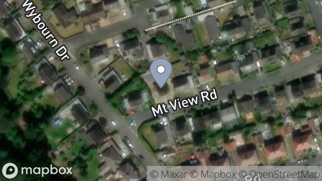 Map showing 3, MOUNT VIEW ROAD, ONCHAN, ISLE OF MAN, IM3 4AB