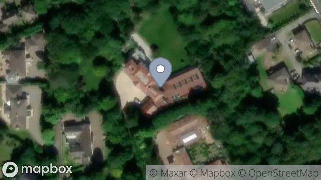 Map showing THIE NY STROOAN, HILLBERRY GREEN, DOUGLAS, ISLE OF MAN, IM2 6DE