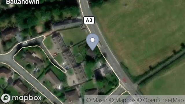 Map showing SULBY BRIDGE COTTAGE, SULBY BRIDGE, SULBY, ISLE OF MAN, IM7 2EU
