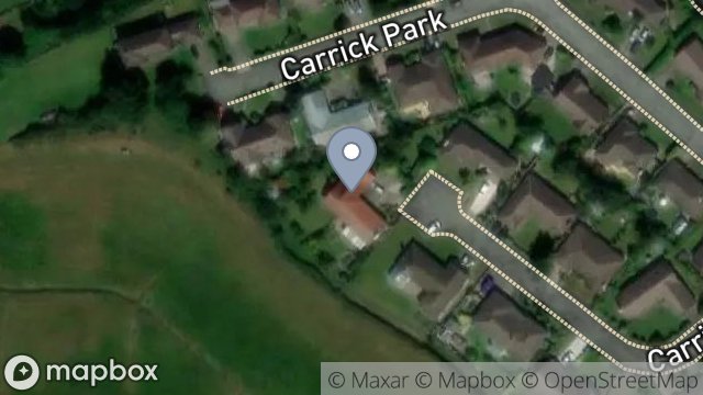 Map showing 31, CARRICK PARK, SULBY, ISLE OF MAN, IM7 2EY