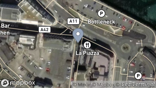 Map showing FOOTWAY IMPROVEMENTS WALPOLE AVE AND, LOCH PROMENADE, DOUGLAS, ISLE OF MAN, IM1 2LT