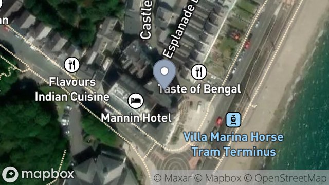 Map showing 26 CENTRAL APARTMENTS, BROADWAY, DOUGLAS, ISLE OF MAN, IM2 4EL