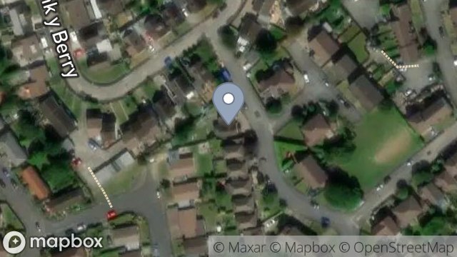 Map showing 2, CRONK Y BERRY DRIVE, DOUGLAS, ISLE OF MAN, IM2 6HB