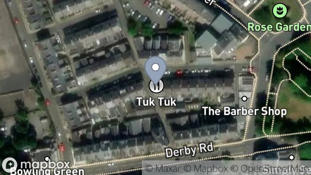 Map showing CITY COTTAGE CHINESE TAKEAWAY, 19, FALCON STREET, DOUGLAS, ISLE OF MAN, IM2 3EZ