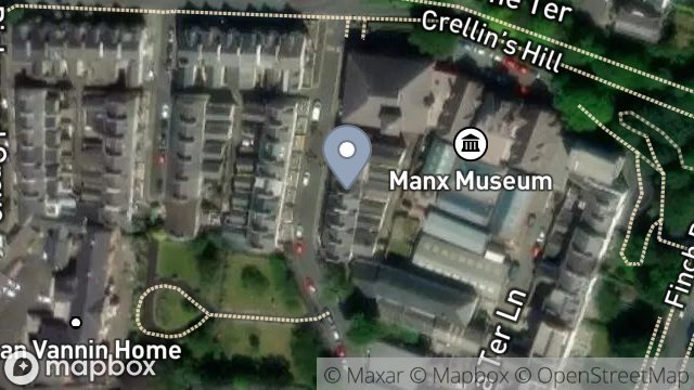 Map showing 9, KINGSWOOD GROVE, DOUGLAS, ISLE OF MAN, IM1 3LY