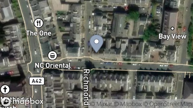 Map showing 5, WINDSOR ROAD, DOUGLAS, ISLE OF MAN, IM1 3LD