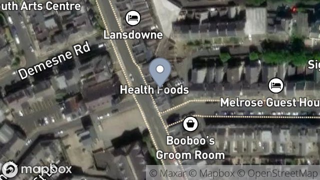 Map showing 86, BUCKS ROAD, DOUGLAS, ISLE OF MAN, IM1 3AG