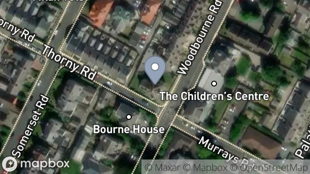 Map showing 99, WOODBOURNE ROAD, DOUGLAS, ISLE OF MAN, IM2 3AR