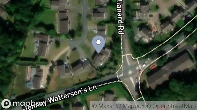 Map showing 11, THE ABBEY WOODS, DOUGLAS, ISLE OF MAN, IM2 5PL