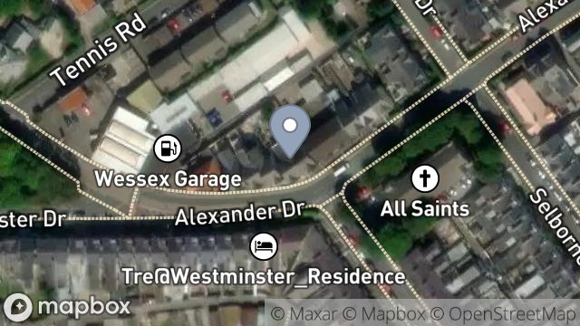 Map showing 2, MARLBOROUGH TERRACE, DOUGLAS, ISLE OF MAN, IM2 3QJ