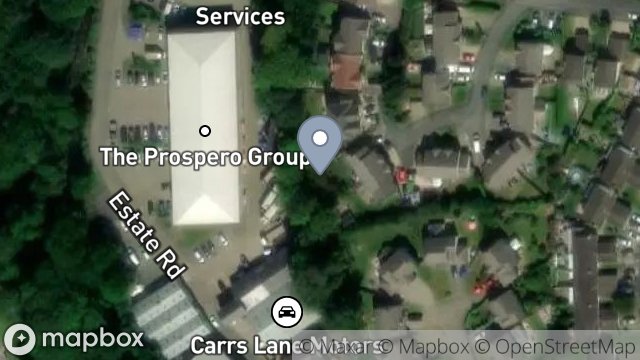 Map showing CLIFF COTTAGE, CARRS LANE, TROMODE, DOUGLAS, ISLE OF MAN, IM4 4QB