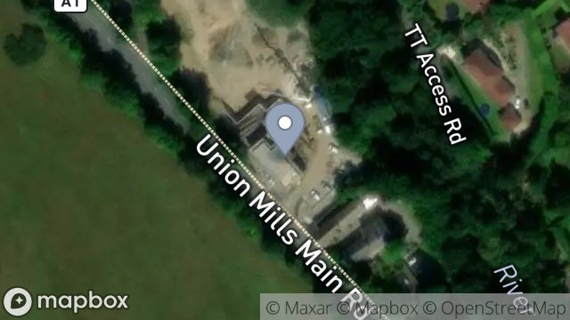 Map showing OFFICE WORKSHOP & PREMISES, PEEL ROAD, BRADDAN, DOUGLAS, ISLE OF MAN, IM4 4LE