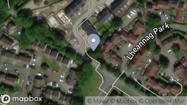 Map showing ANNACUR HOUSE, ANNACUR LANE, DOUGLAS, ISLE OF MAN, IM2 2EA