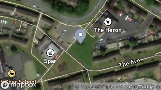 Map showing LAND ADJACENT TO, CAR PARK, CUSHAG ROAD, DOUGLAS, ISLE OF MAN, IM2 2AB