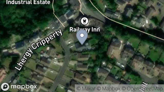 Map showing 2, CRONK DRINE, UNION MILLS, ISLE OF MAN, IM4 4NG