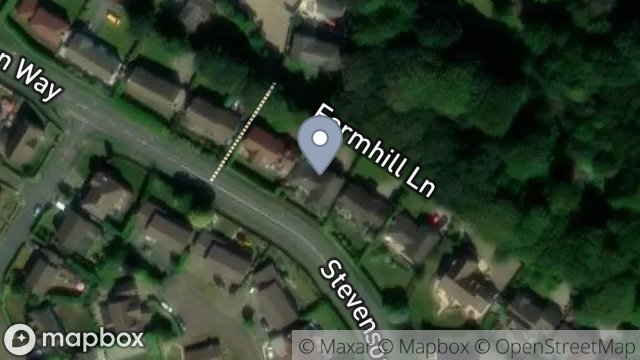 Map showing 27, FARMHILL LANE, DOUGLAS, ISLE OF MAN, IM2 2EF