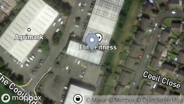 Map showing UNIT 6, SPRING VALLEY INDUSTRIAL ESTATE, DOUGLAS, ISLE OF MAN, IM2 2QR