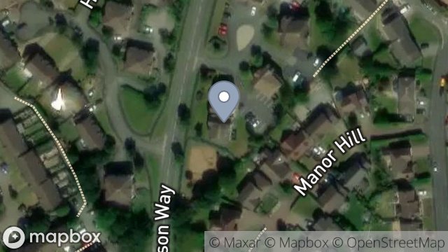 Map showing BLOCK 1, OAKHILL COURT, DOUGLAS, ISLE OF MAN, IM2 2NJ