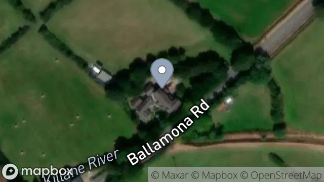 Map showing CLOSE-E-KELLY, BALLAMONA STRAIGHT, JURBY, ISLE OF MAN, IM7 3AP