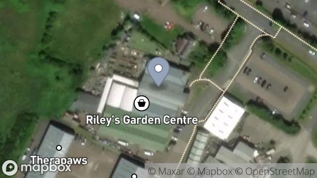 Map showing RILEYS GARDEN CENTRE, COOIL ROAD, DOUGLAS, ISLE OF MAN, IM4 2AF