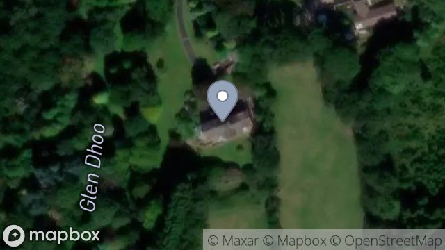 Map showing LONG MEADOW, GLEN ROAD, BALLAUGH, ISLE OF MAN, IM7 5JB