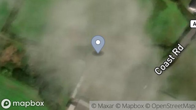 Map showing WEST NAPPIN FARM, JURBY WEST, ISLE OF MAN, IM7 3AT