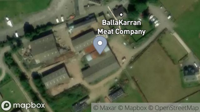 Map showing GLENLOUGH CAMPSITE, BALLAHUTCHIN HILL, UNION MILLS, ISLE OF MAN, IM4 4AT