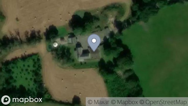 Map showing BALLERGHY, LHERGY CRIPPERTY, UNION MILLS, ISLE OF MAN, IM4 2AH