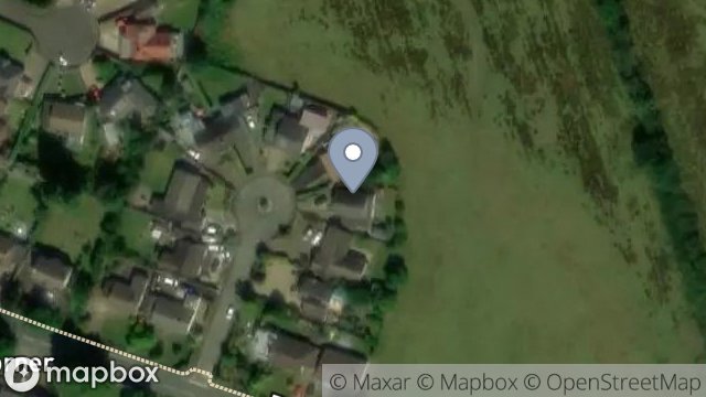 Map showing EDELWEISS, GLENLOUGH CIRCLE, GLEN VINE, ISLE OF MAN, IM4 4AX