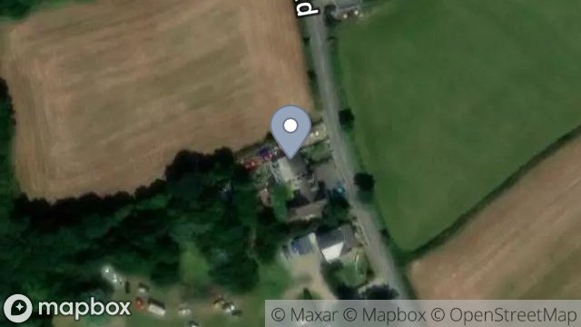 Map showing BALLACORAIGE COTTAGE, CRONK ROAD, BALLAUGH, ISLE OF MAN, IM7 5AT