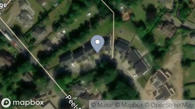 Map showing BALLABEG, MAIN ROAD, GLEN VINE, ISLE OF MAN, IM4 4BA