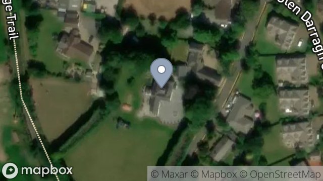 Map showing CLOSE MOOAR, GLEN DARRAGH ROAD, GLEN VINE, ISLE OF MAN, IM4 4BE