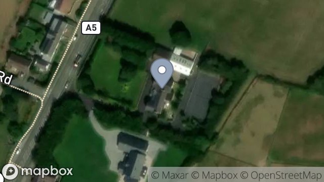 Map showing COURT FARM, MAIN ROAD, SANTON, ISLE OF MAN, IM4 1HU