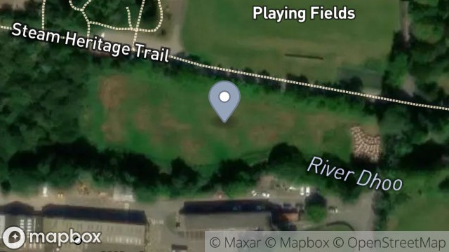 Map showing FIELD 324321, OLD CHURCH ROAD, CROSBY, ISLE OF MAN, IM4 2HA