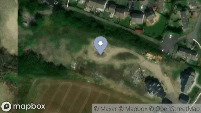 Map showing LAND TO REAR OF, THE LANCASHIRE HOUSE, MAIN ROAD, SANTON, ISLE OF MAN, IM4 1HS