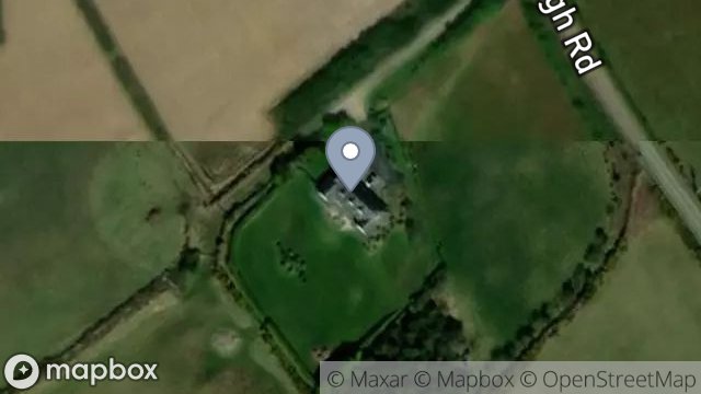 Map showing HAMPTON CROFT, CLANNA ROAD, SANTON, ISLE OF MAN, IM4 2HP