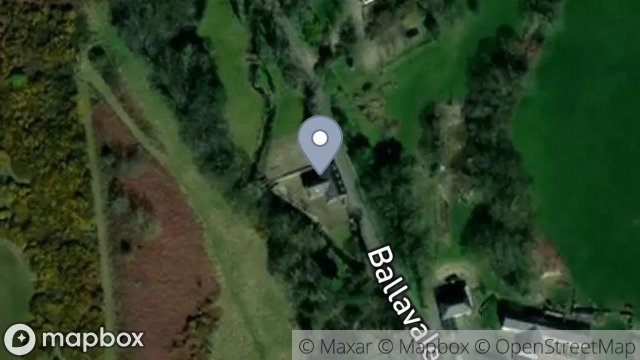 Map showing THE OLD MILL, HARBOUR ROAD, SANTON, ISLE OF MAN, IM4 1HF