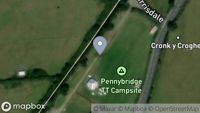 Map showing FIELD 234227, MAIN ROAD, KIRK MICHAEL, ISLE OF MAN, IM6 2HD
