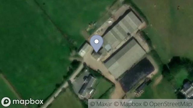 Map showing MOANEY MOAR FARM, BALLABOOIE ROAD, CRONK Y VODDY, KIRK MICHAEL, ISLE OF MAN, IM6 1HR