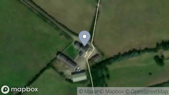 Map showing MIDDLE KERROWGLASS, PEEL ROAD, KIRK MICHAEL, ISLE OF MAN, IM6 1HN