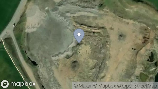 Map showing NEW TURKEYLAND QUARRY, BALTHANE ROAD, BALTHANE, BALLASALLA, ISLE OF MAN, IM9 2AR