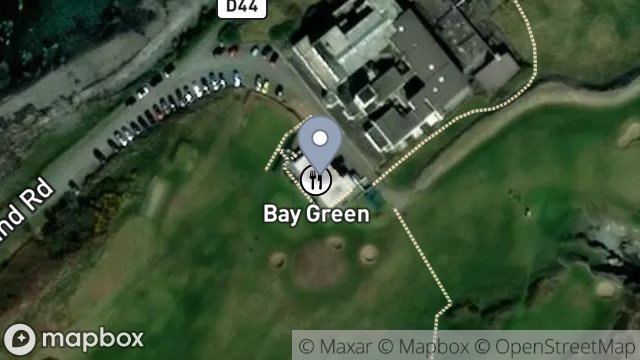 Map showing GOLF PROFESSIONAL SHOP, FORT ISLAND, CASTLETOWN, ISLE OF MAN, IM9 1UA