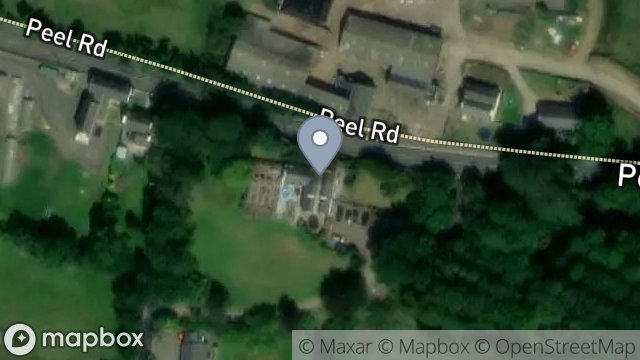 Map showing CRONK BRECK HOUSE, MAIN ROAD, GREEBA, ISLE OF MAN, IM4 3LG