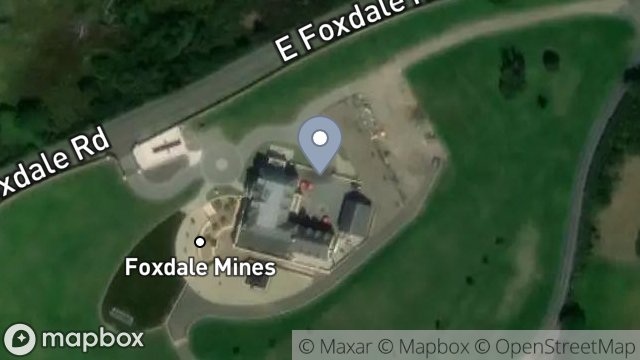 Map showing LOUISA MINE EAST, EAST FOXDALE ROAD, FOXDALE, ISLE OF MAN, IM4 3HL